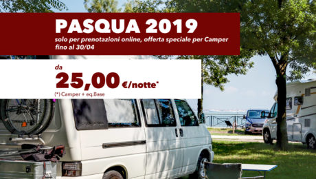 camper offerta Pasqua