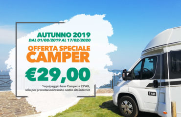Autunno 2019 Offerta Camper