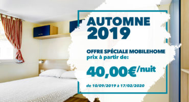 Autumne 2019 – offre spéciale mobilehome venise Autumne 2019 - offre spéciale mobilehome venise